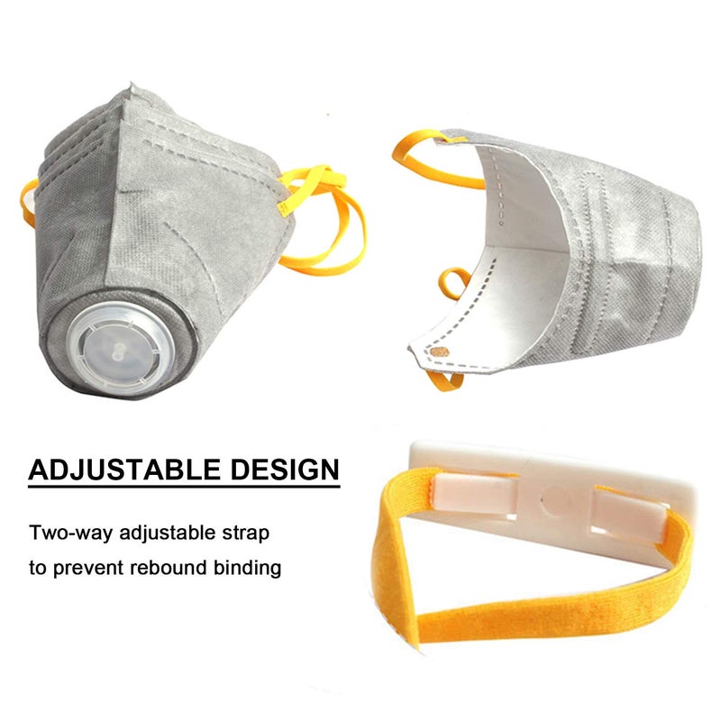 Yeebline Dog Respirator Muzzle, Yeebline 3-Pack Adjustable Breathable Dog Protective Muzzle Pet Mouth Cover to Protect Pets from Automobile Exhaust, Pollen, Fog, Dust, Secondhand Smoke (S) - Image 2